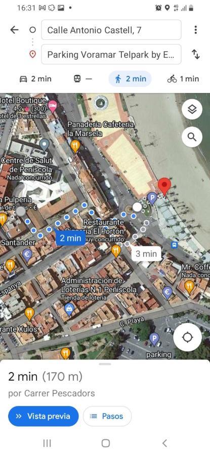Apartamento Junto A La Playa Peñíscola Exteriér fotografie
